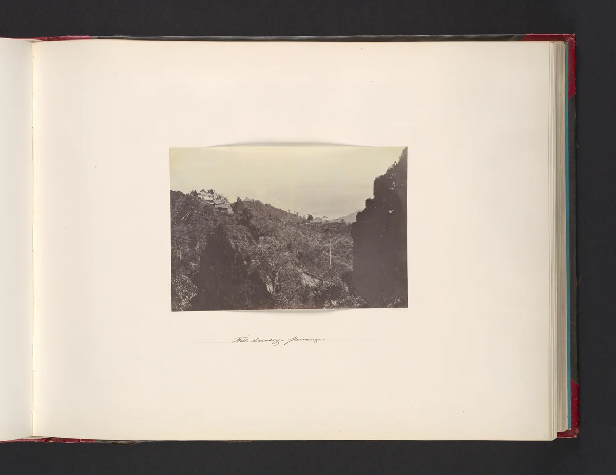 Hill Scenery. Penang by John Thomson, photograph, 1865