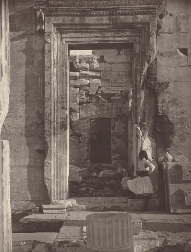 The Acropolis of Athens, plate 21 by William James Stillman, photograph, 1869-1870