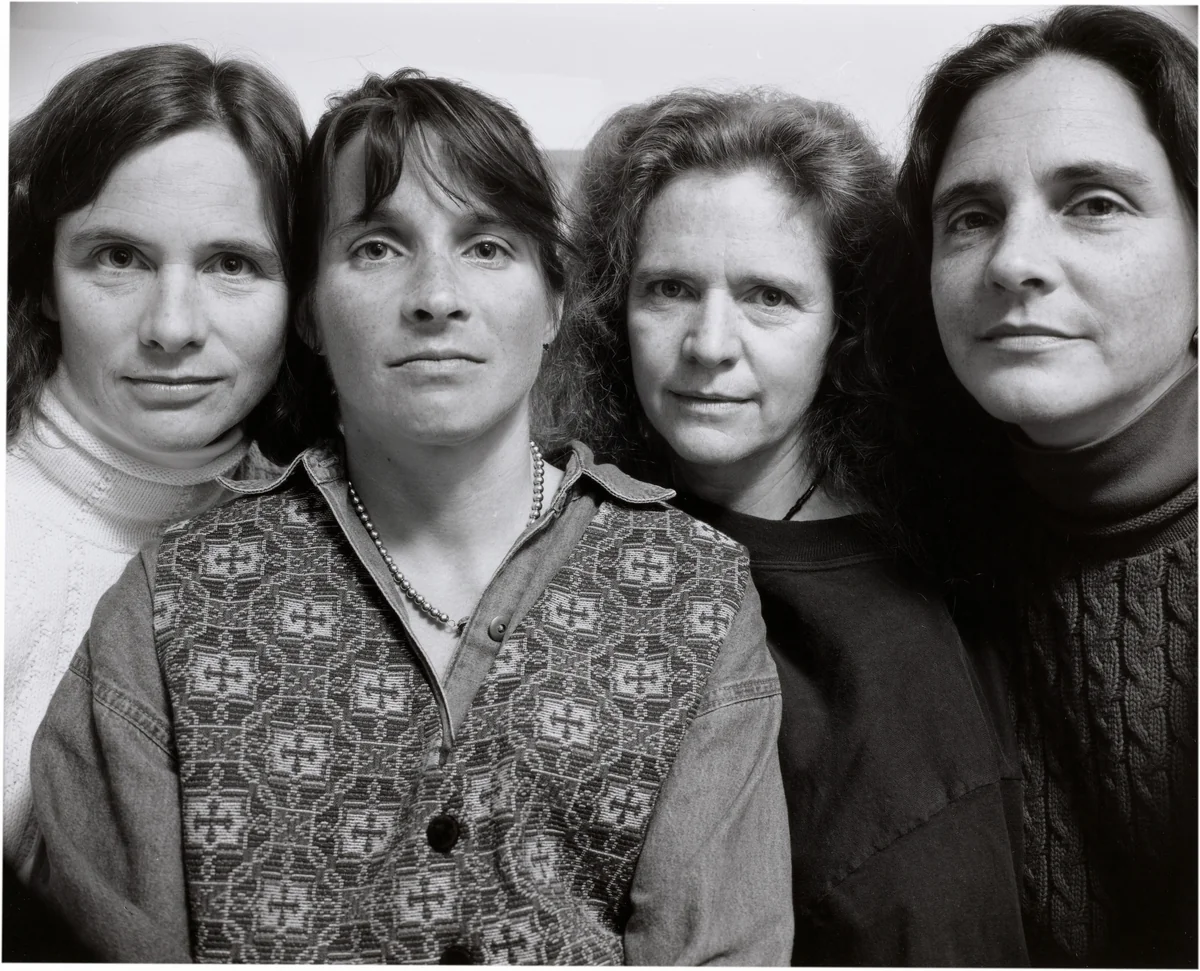 The Brown Sisters, Grantham, New Hampshire by Nicholas Nixon, photograph, 1994