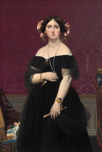 Madame Moitessier by Jean-Auguste-Dominique Ingres, painting, 1851