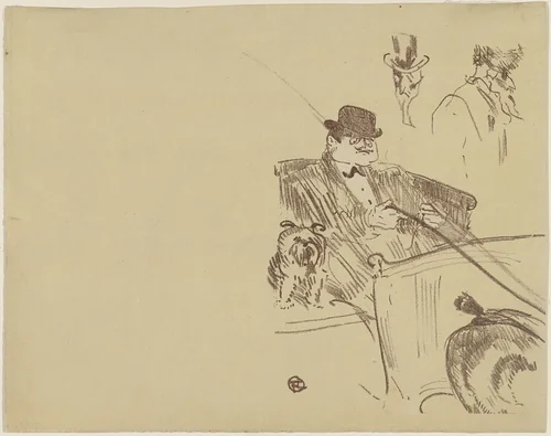 Cover for La Tribu d'Isidore by Henri de Toulouse-Lautrec, print, 1897