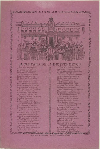 The Independence Bell by José Guadalupe Posada, print, 1871-1913