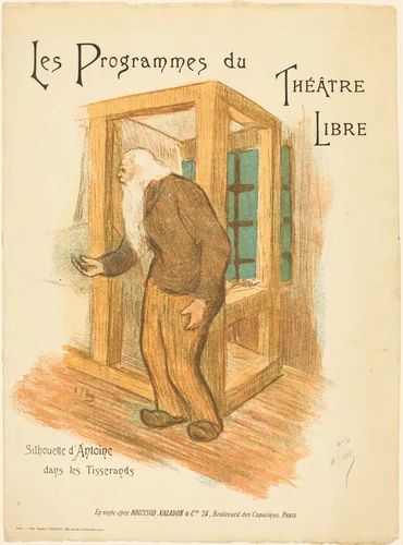 Les Programmes du Théâtre Libre by Henri Gabriel Ibels, print, 1893