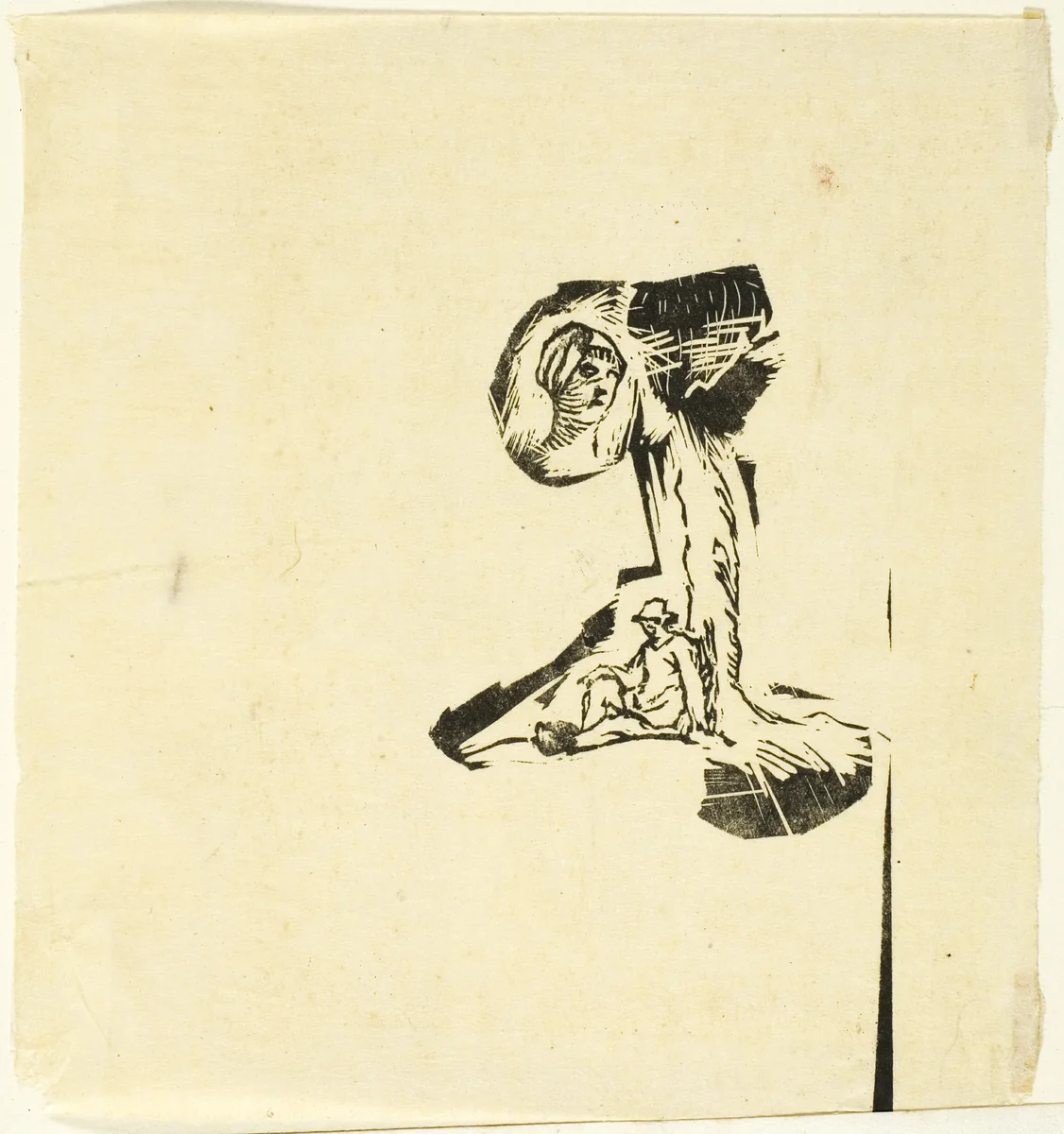 Sketches by Jean-François Millet, print, 1863-1875