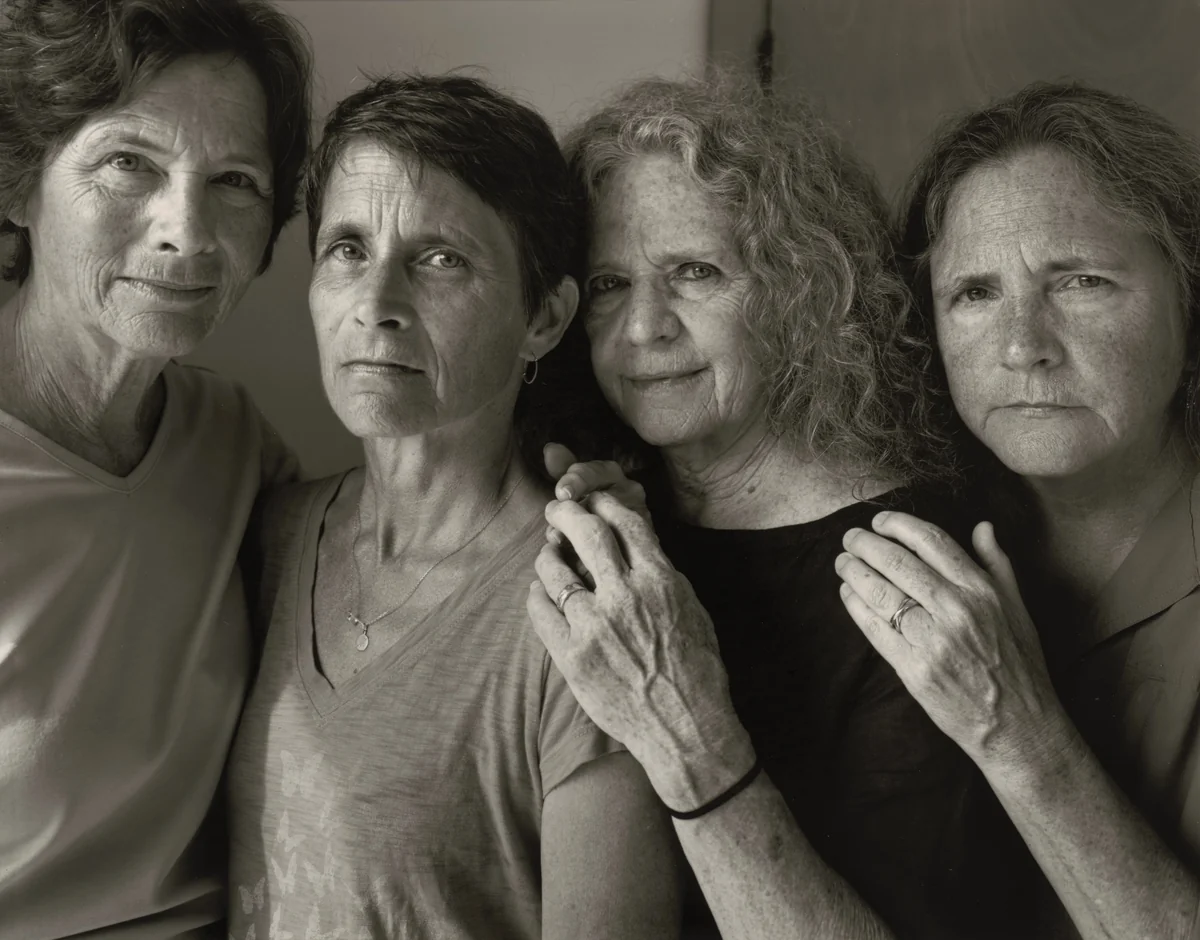 The Brown Sisters, Truro, Massachusetts by Nicholas Nixon, photograph, 2016