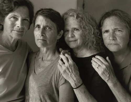 The Brown Sisters, Truro, Massachusetts by Nicholas Nixon, photograph, 2016