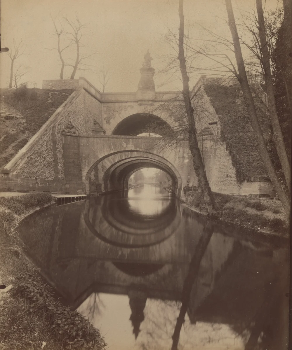 Juvisy, Pont des Belles Fontaines by Eugène Atget, photograph, 1902