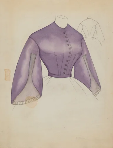 Bodice by Nancy Crimi, index of american design, 1937