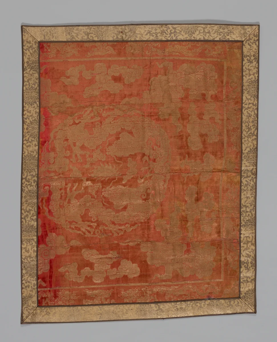Panel (Furnishing Fabric) by China, textile, 1775-1825
