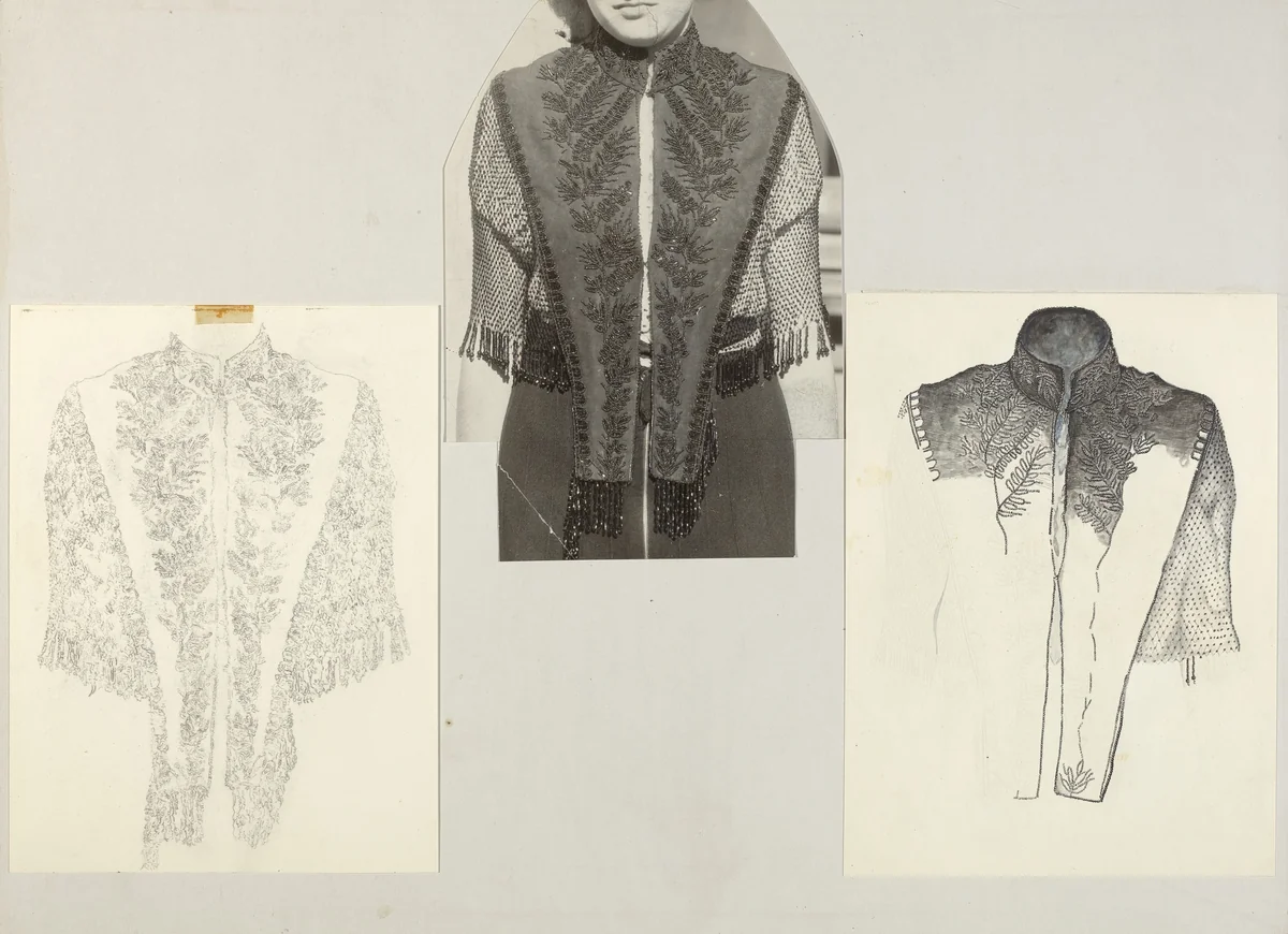 Tracing Technique by American 20th Century, index of american design, 1935-1942