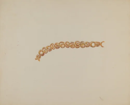 Gold Chain by Dorothy Posten, index of american design, 1937