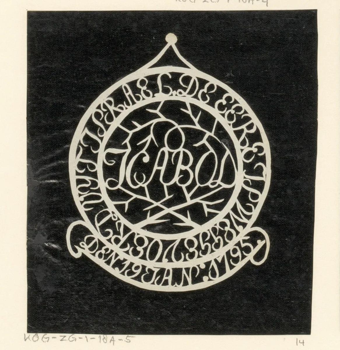 Spreuk: Kabod. De eere is weggevoerd uijt Israel by anonymous, other, 1795