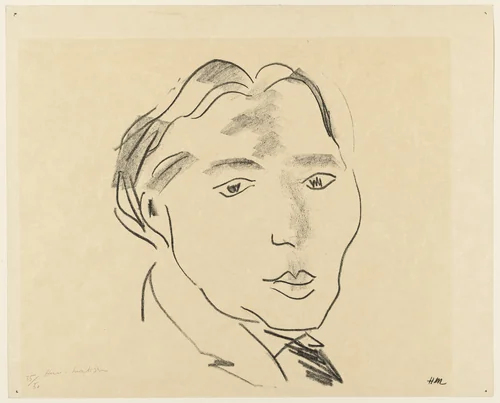 Cortot (worldly) (Cortot (mondain)) by Henri Matisse, print, 1926