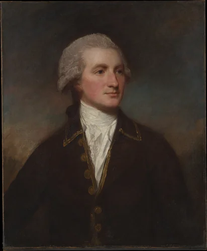 Portrait of a Man by George Romney, painting, 1754-1802