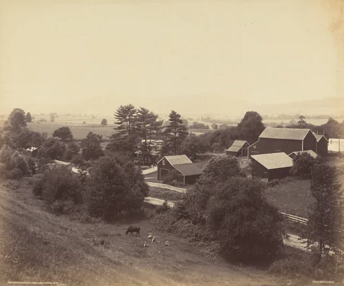 Across Country from West Portal, N.J. by William H. Rau, photograph, 1890-1900