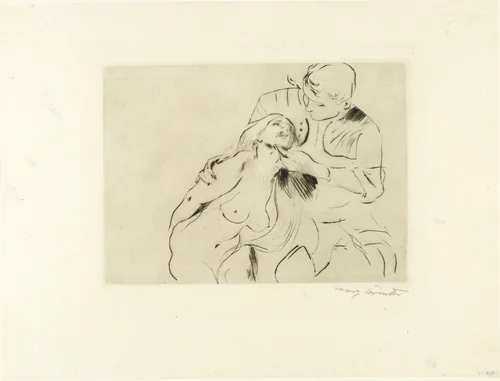 Reconciliation (Versöhnung) by Lovis Corinth, print, 1914