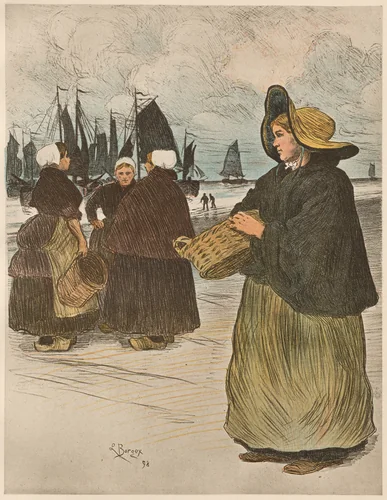 Les Sardinières by Louis Bourgeois, book, 1893-1903