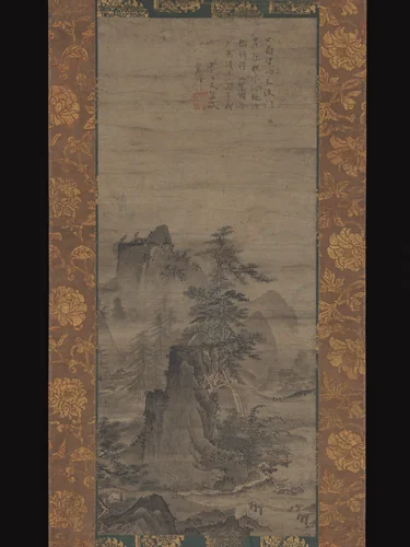 Landscape by Unidentified, painting, 1467-1499