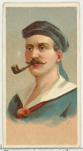 Sailor, printer's sample from World's Smokers series (N33) for Allen & Ginter Cigarettes by Allen & Ginter, print, 1888