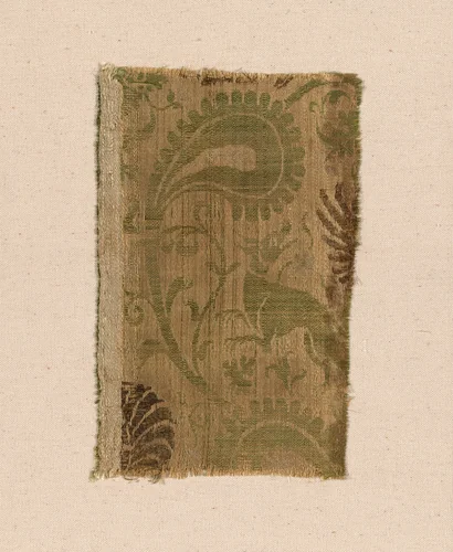 Fragment by Italy, textile, 1301-1400