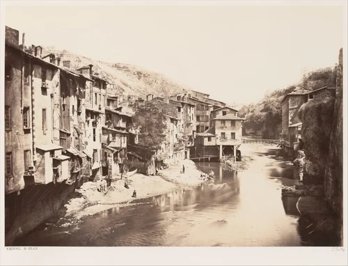 Vienne, St. Jean by Edouard Baldus, photograph, 1860-1862