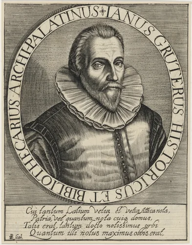 Jan Gruter by Unknown 19th Century, print, 1800-1899