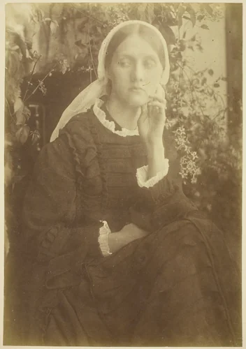 Mrs. Herbert Duckworth by Julia Margaret Cameron, photograph, 1872