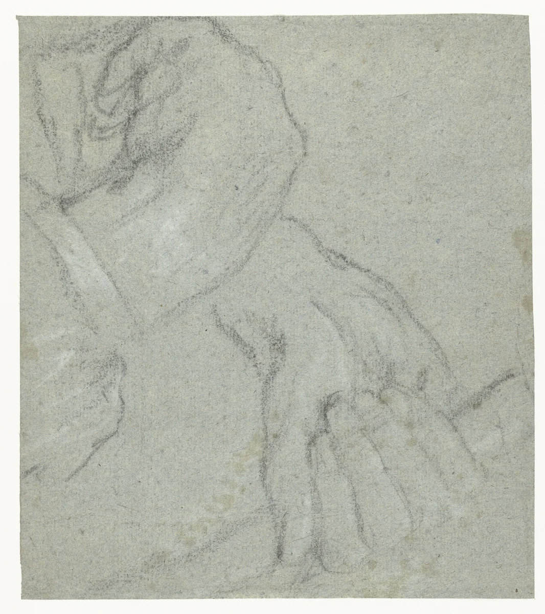 Twee handen by Anthony van Dyck, drawing, 1610-1641