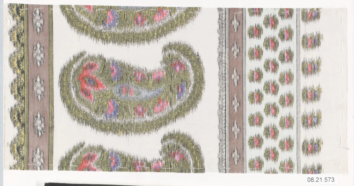 Textile sample by Unknown Designer, textile, 1900