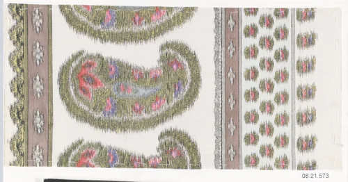 Textile sample by Unknown Designer, textile, 1900