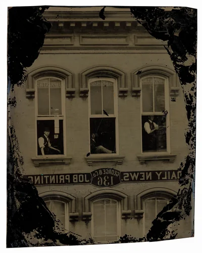 E. C. George & Co., Elmira, New York by American 19th Century, photograph, 1872-1882