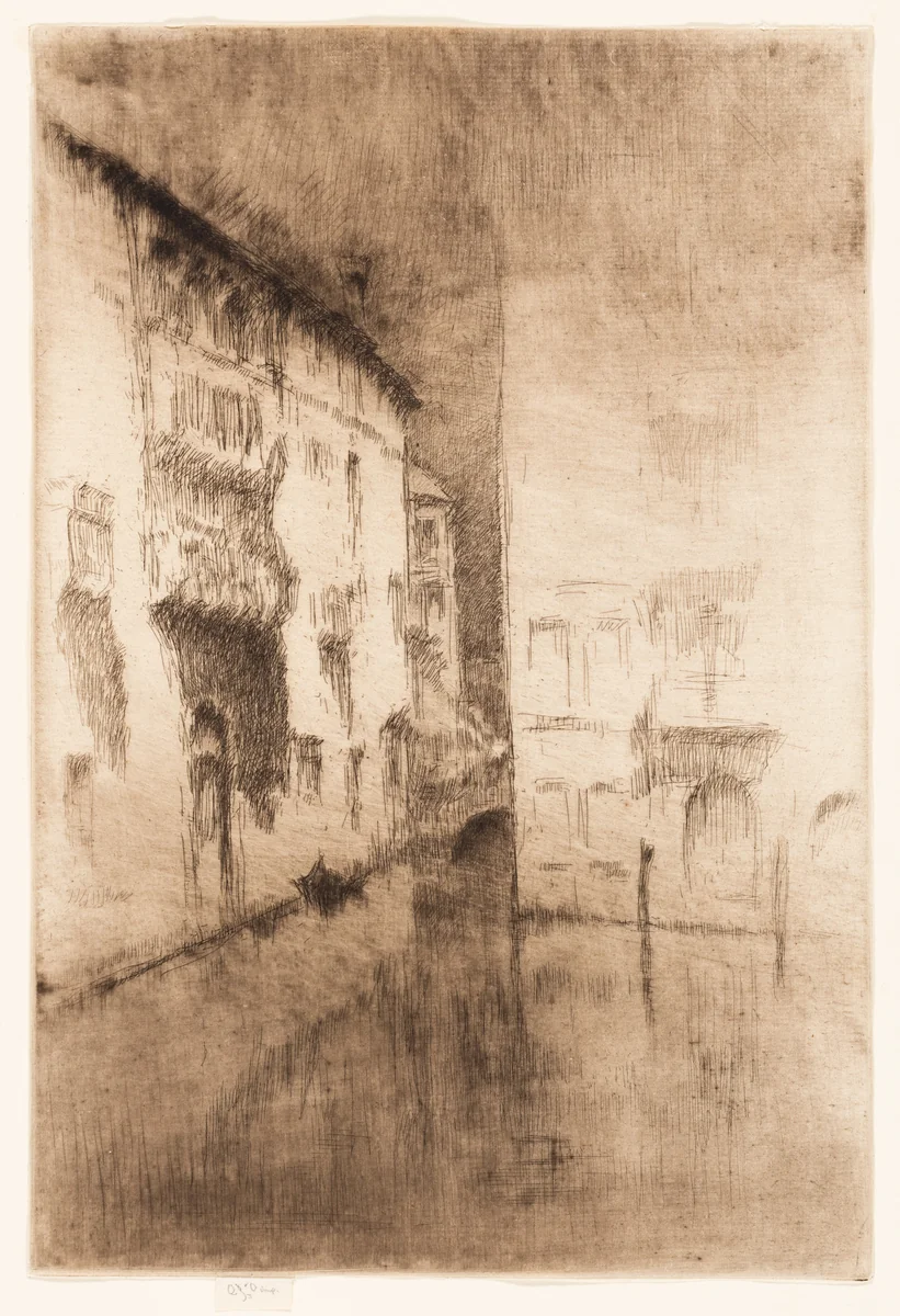 Nocturne: Palaces by James McNeill Whistler, print, 1879-1880