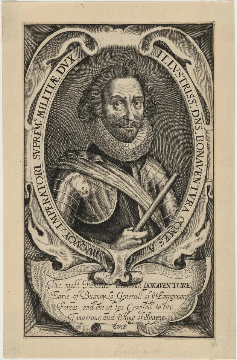 Bonaventura, Comte de Buquoy by Unknown 19th Century, print, 1800-1899