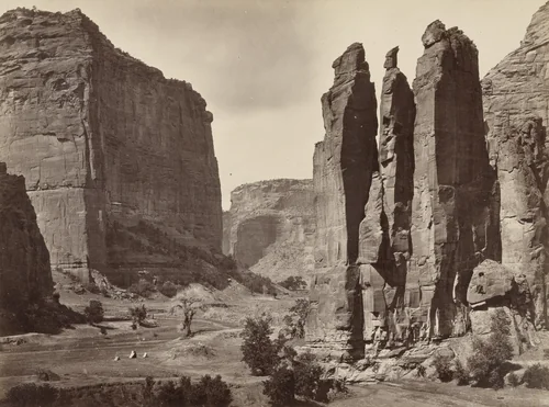 Canyon de Chelle by Timothy O'Sullivan, photograph, 1871