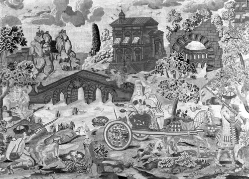 Panel by Portugal, textile, 1601-1700