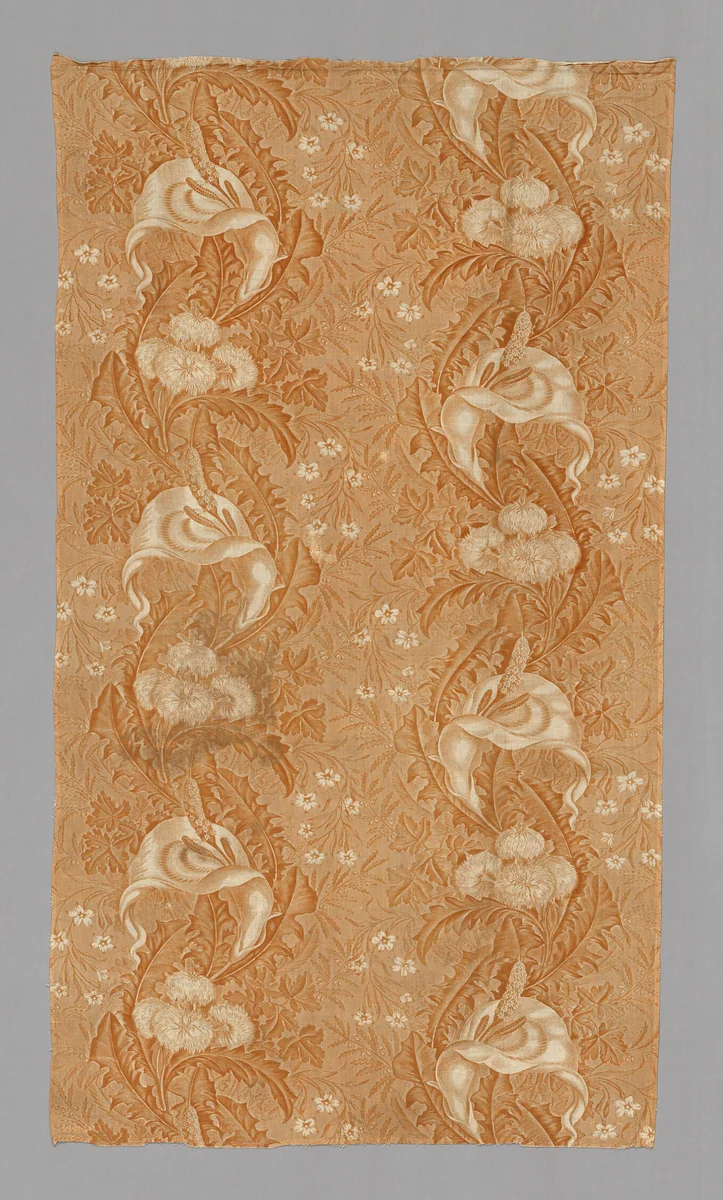 Panel (Furnishing Fabric) by France, textile, 1825-1875