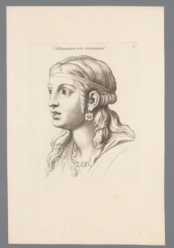 Bewondering en verbazing by Jean Audran, print, 1727