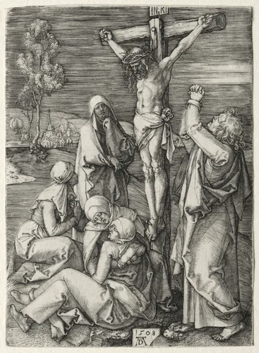 The Crucifixion by Albrecht Dürer, print, 1508