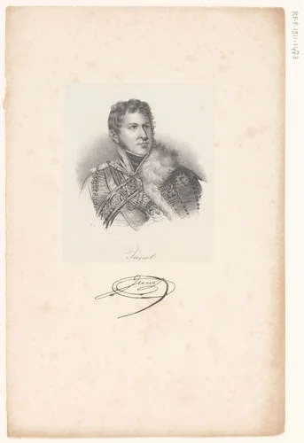 Portret van Jean-Andoche Junot by anonymous, print, 1818-1842