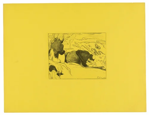 The Laundresses, from the Volpini Suite by Paul Gauguin, print, 1889