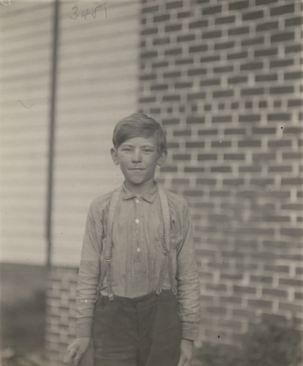 Charley Humble, Deep River Mills, Randleman, North Carolina by Lewis Wickes Hine, photograph, 1913