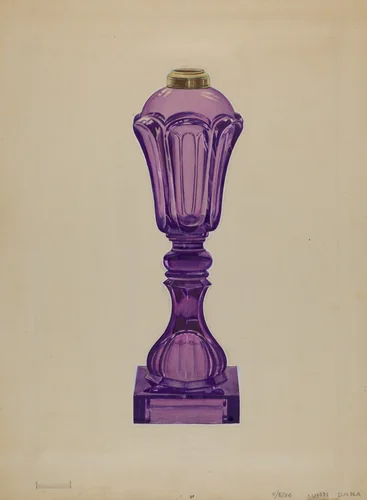 Lamp by John Dana, index of american design, 1938