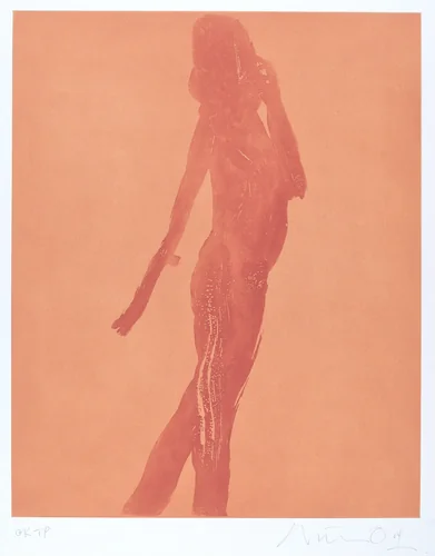 Dancer II by Nathan Oliveira, print, 2004