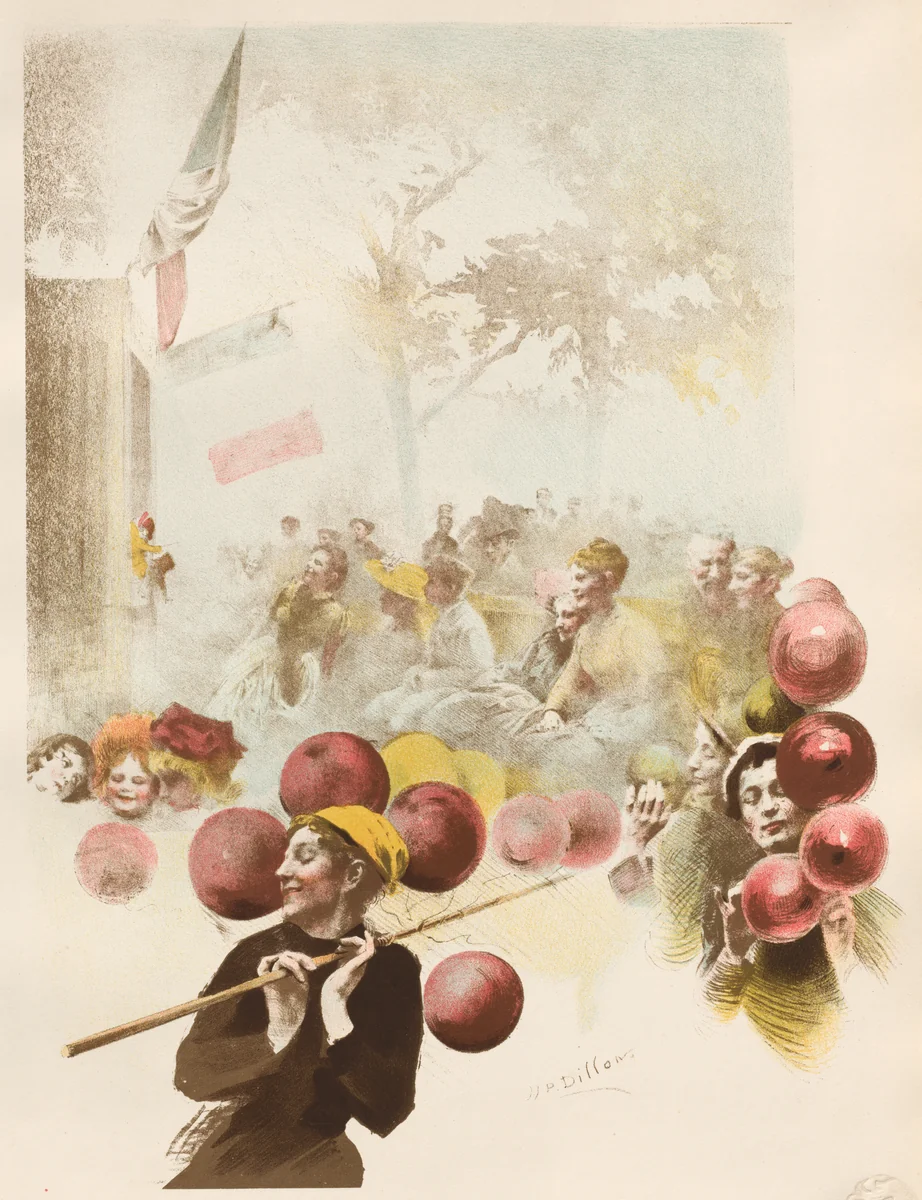 Polichinelle by Henri Patrice Dillon, book, 1899