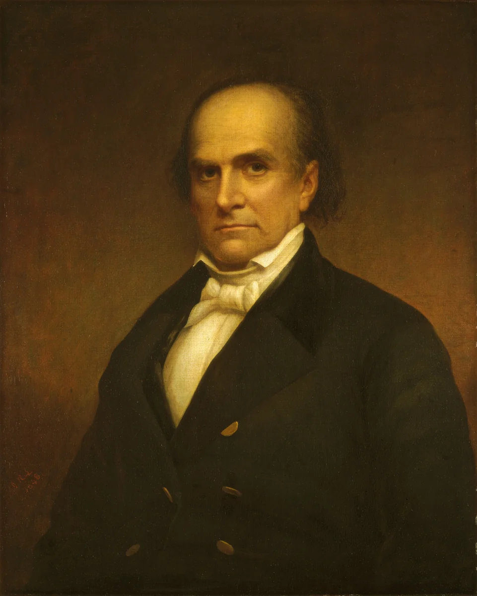 Daniel Webster by James Reid Lambdin, painting, 1850
