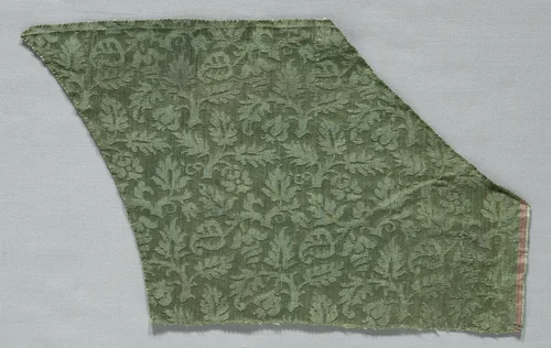 Silk Damask Fragments by Unknown, textile, 1500-1599