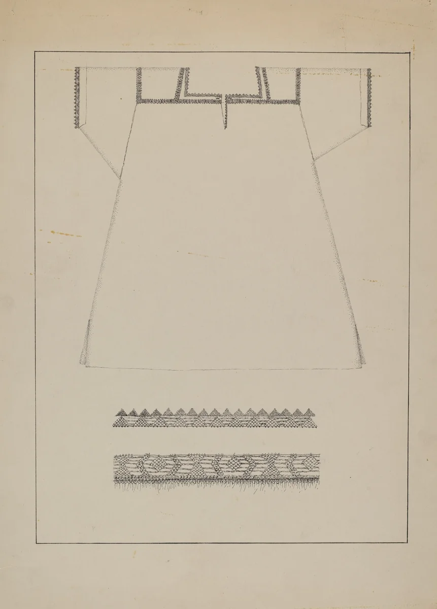 Chemise by Evelyn Bailey, index of american design, 1936