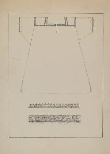 Chemise by Evelyn Bailey, index of american design, 1936