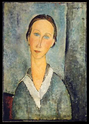 Girl in a Sailor's Blouse by Amedeo Modigliani, painting, 1918