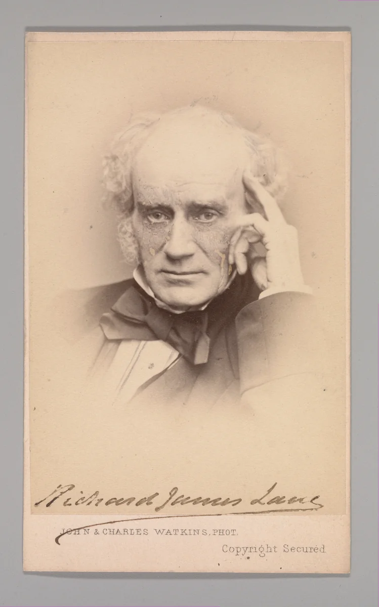 [Richard James Lane] by John and Charles Watkins, photograph, 1860-1869